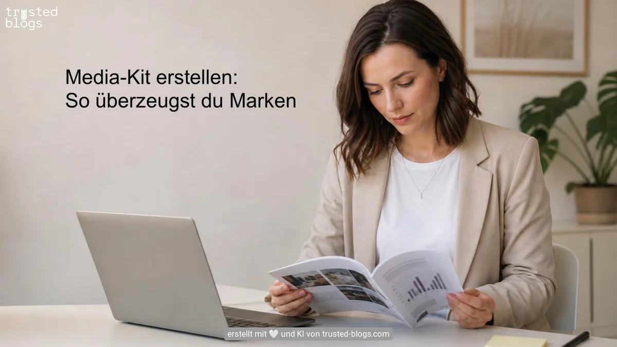 Media Kit erstellen: So überzeugst du Marken