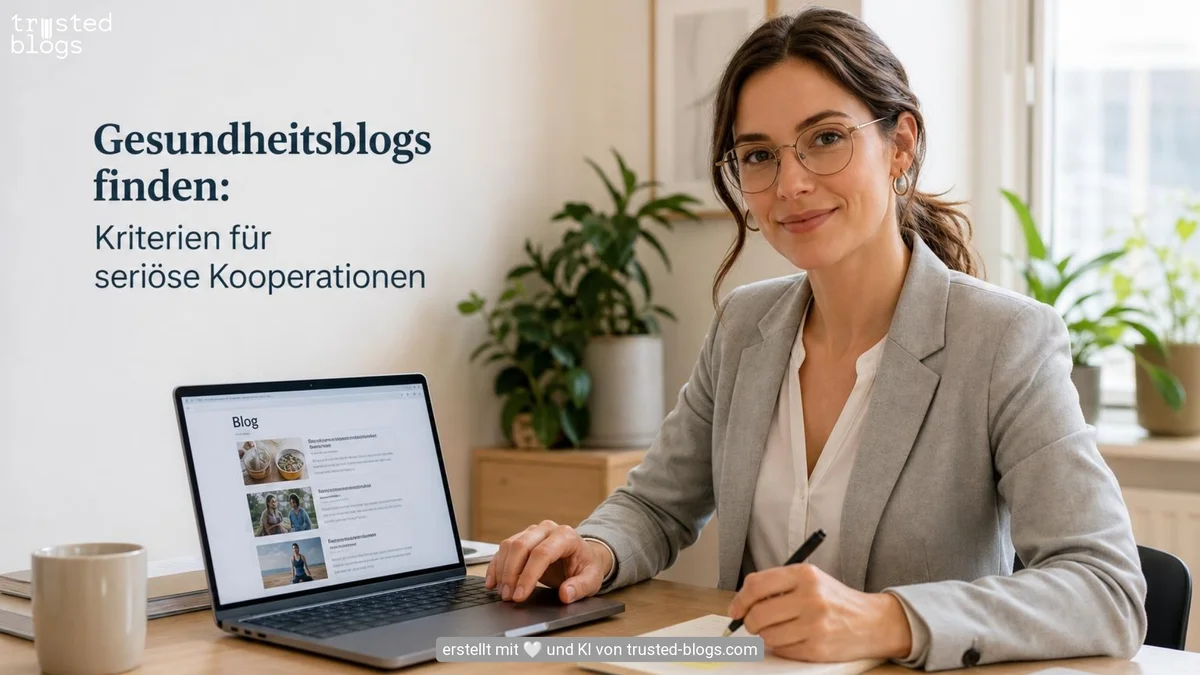 Gesundheitsblogs finden: Kriterien für seriöse Kooperationen