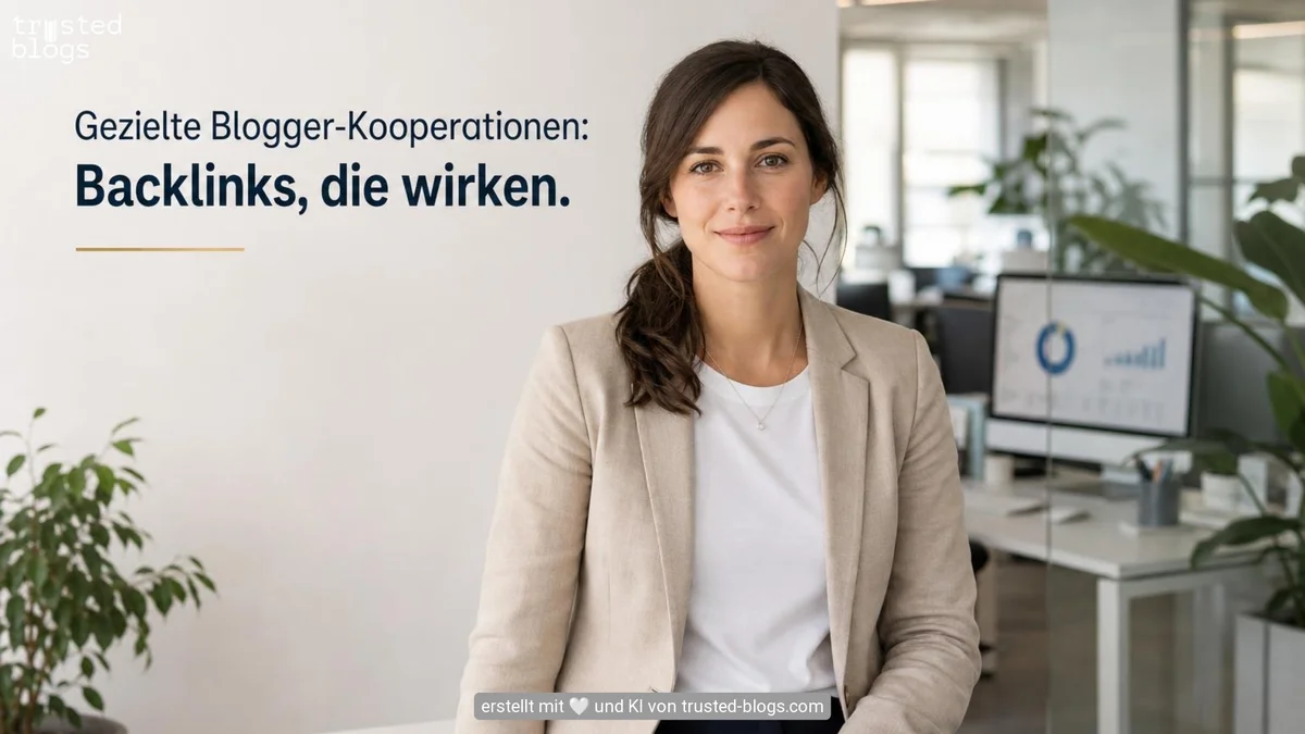 Gewinne hochwertige Backlinks durch gezielte Blogger-Kooperationen