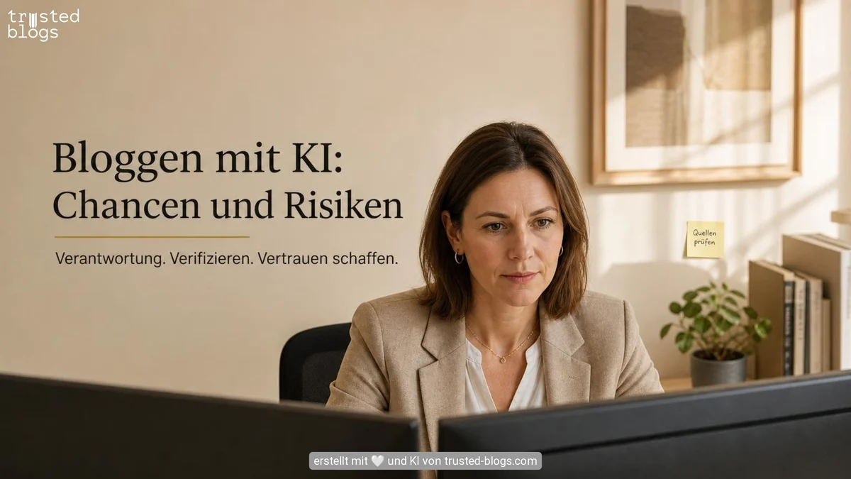 Bloggen mit KI: Chancen und Risiken
