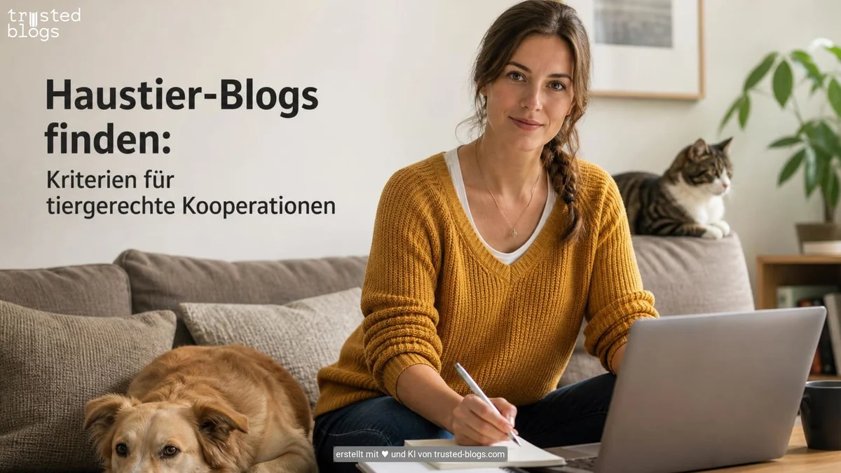 Haustier-Blogs finden: Kriterien für tiergerechte Kooperationen