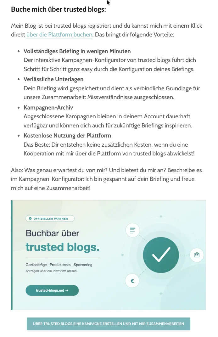 Affiliate-Bereich im Dashboard – zum Vergrößern klicken